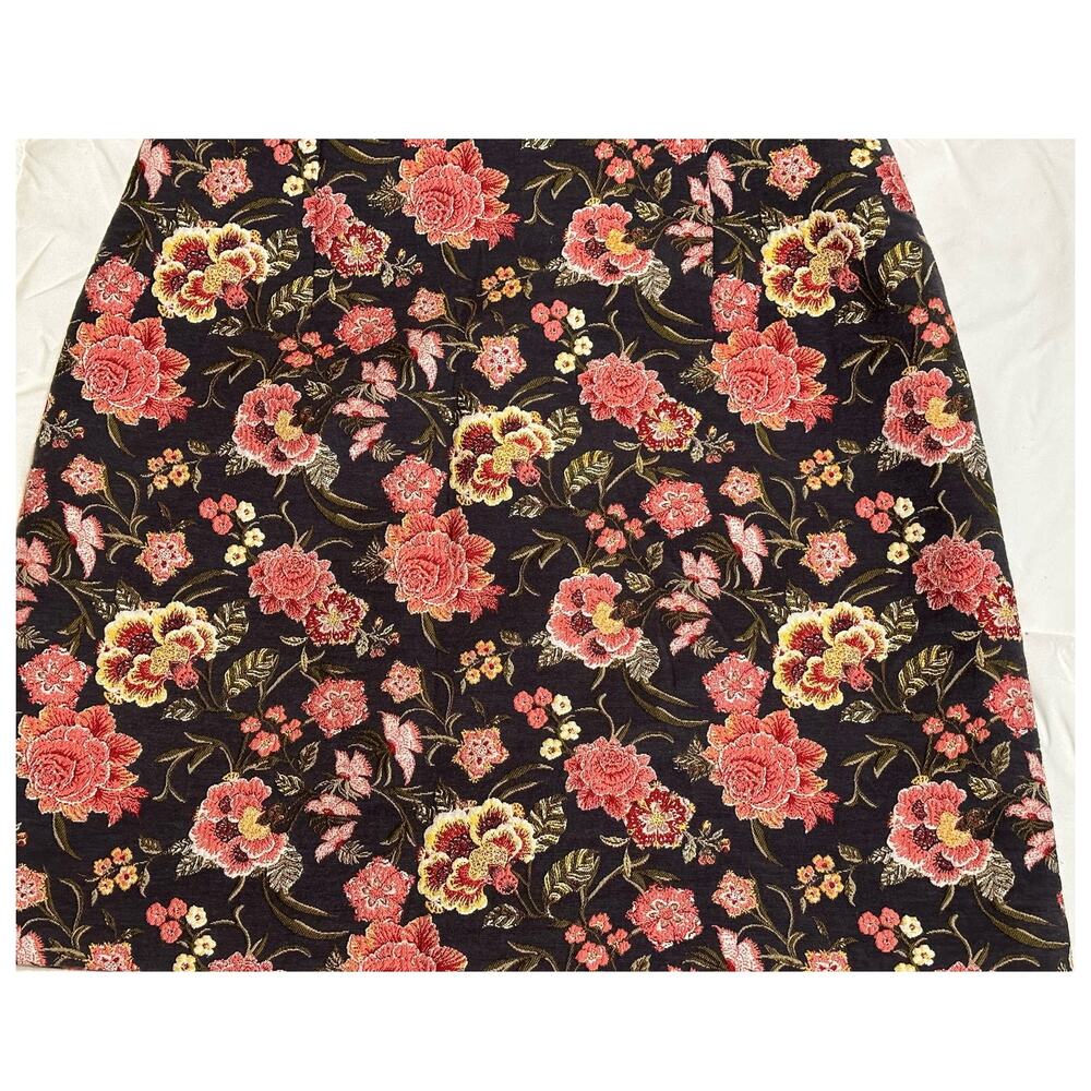 Loft Embroidered Floral Skirt - Picture 2 of 4